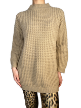 Sweater Oversize Waffle Sheperd Lana