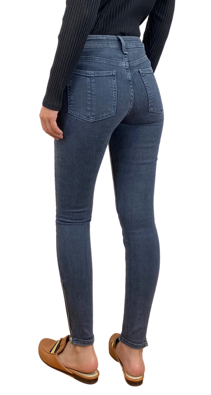 Pantalón Denim Gris