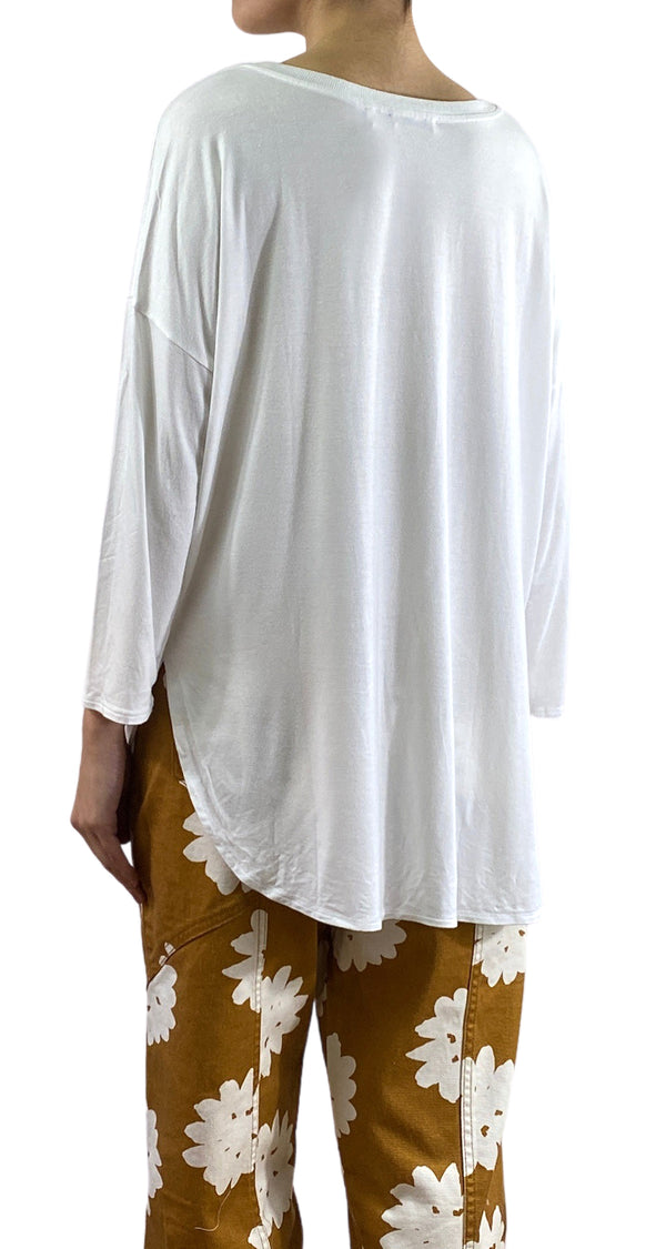 Polera Lisa Blanca
