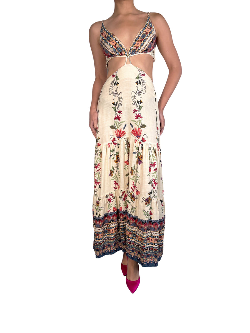 Vestido Cut Out Viscosa