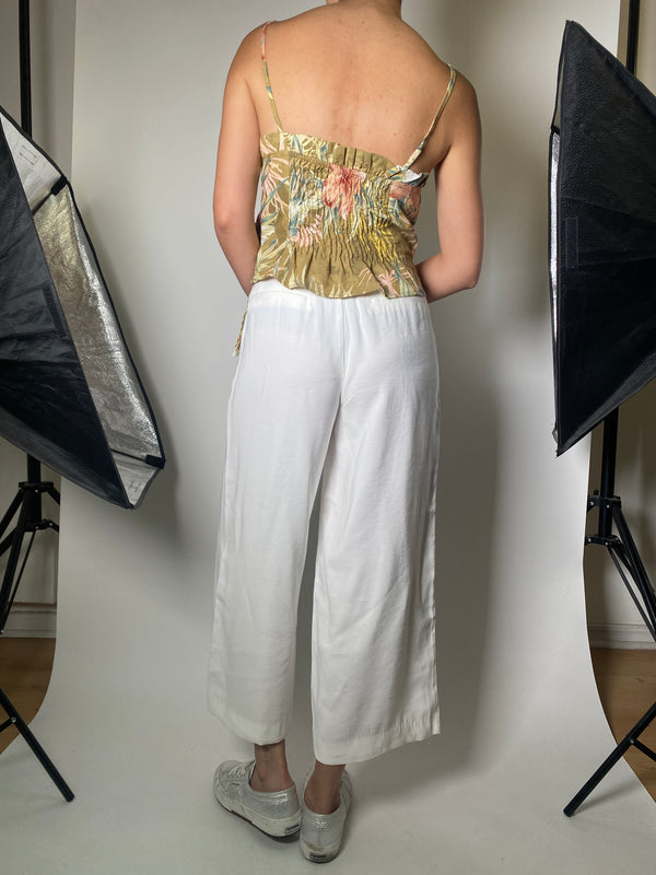 Crop Top Floreado
