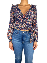 Blusa De Vuelos Floral