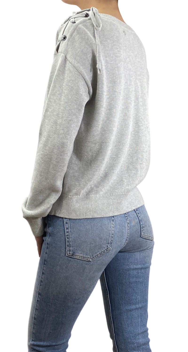 Sweater Tejido Gris