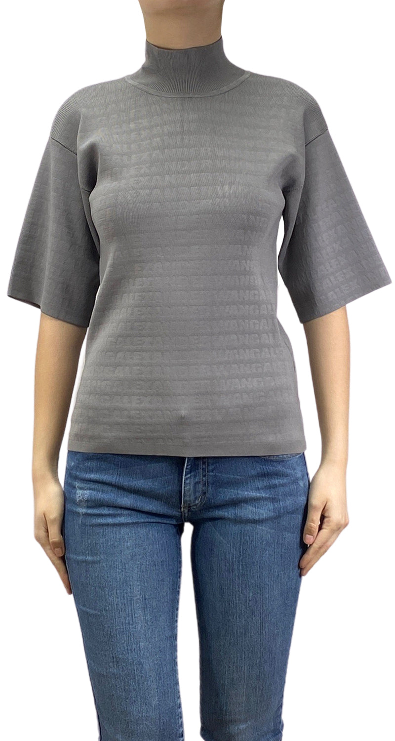 Polera Gris Relieve