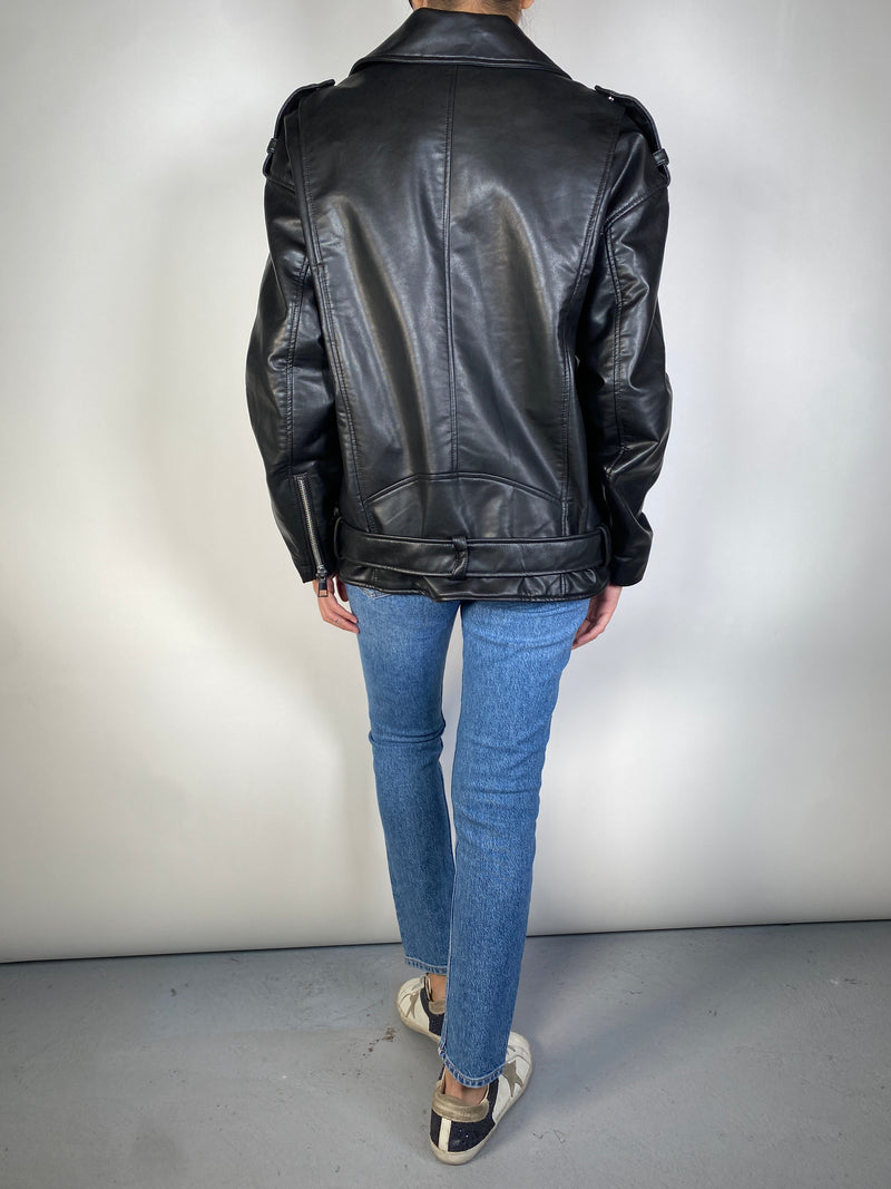 Chaqueta de Cuero Vegano
