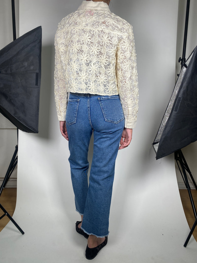 Blusa Tejida Lino