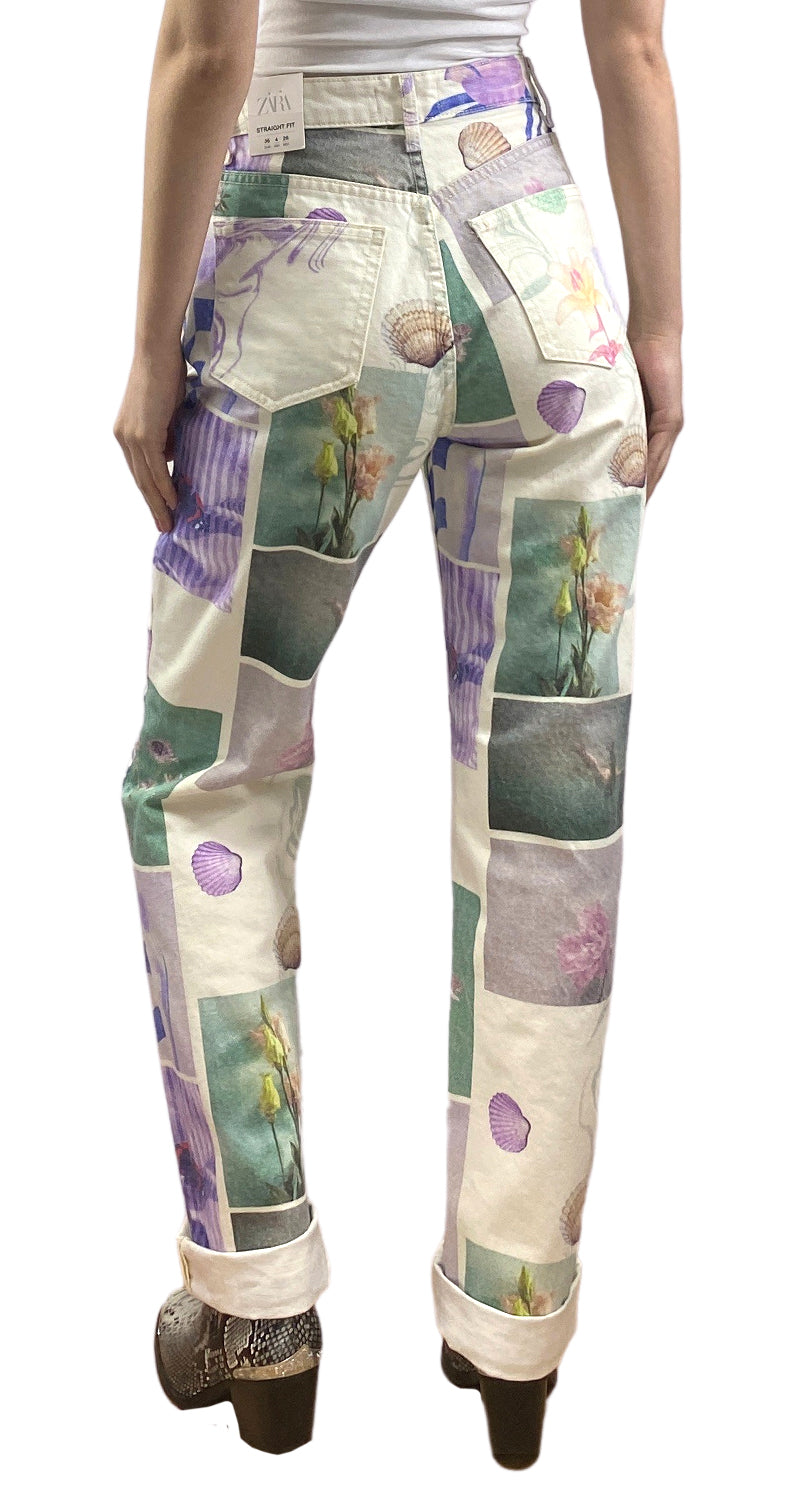 Jeans Straight Fit Multicolor