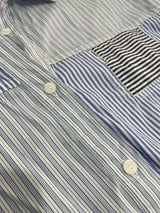 Blusa Rayas Azul