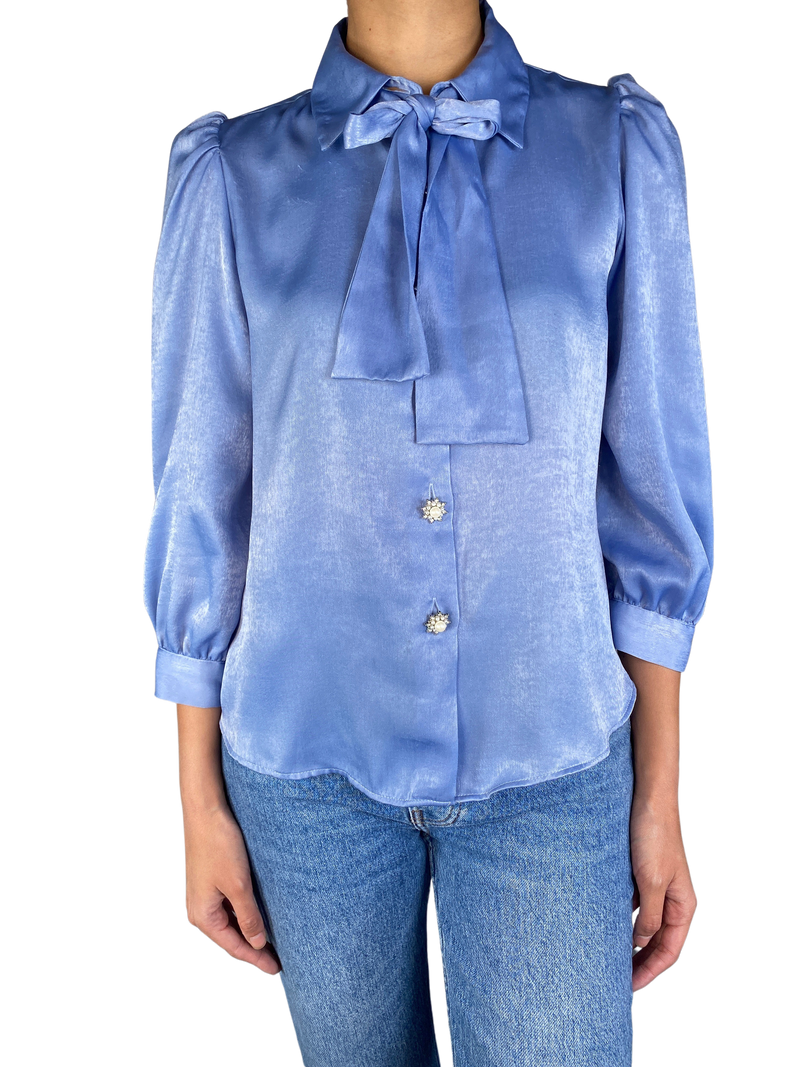 Blusa Lazo Azul