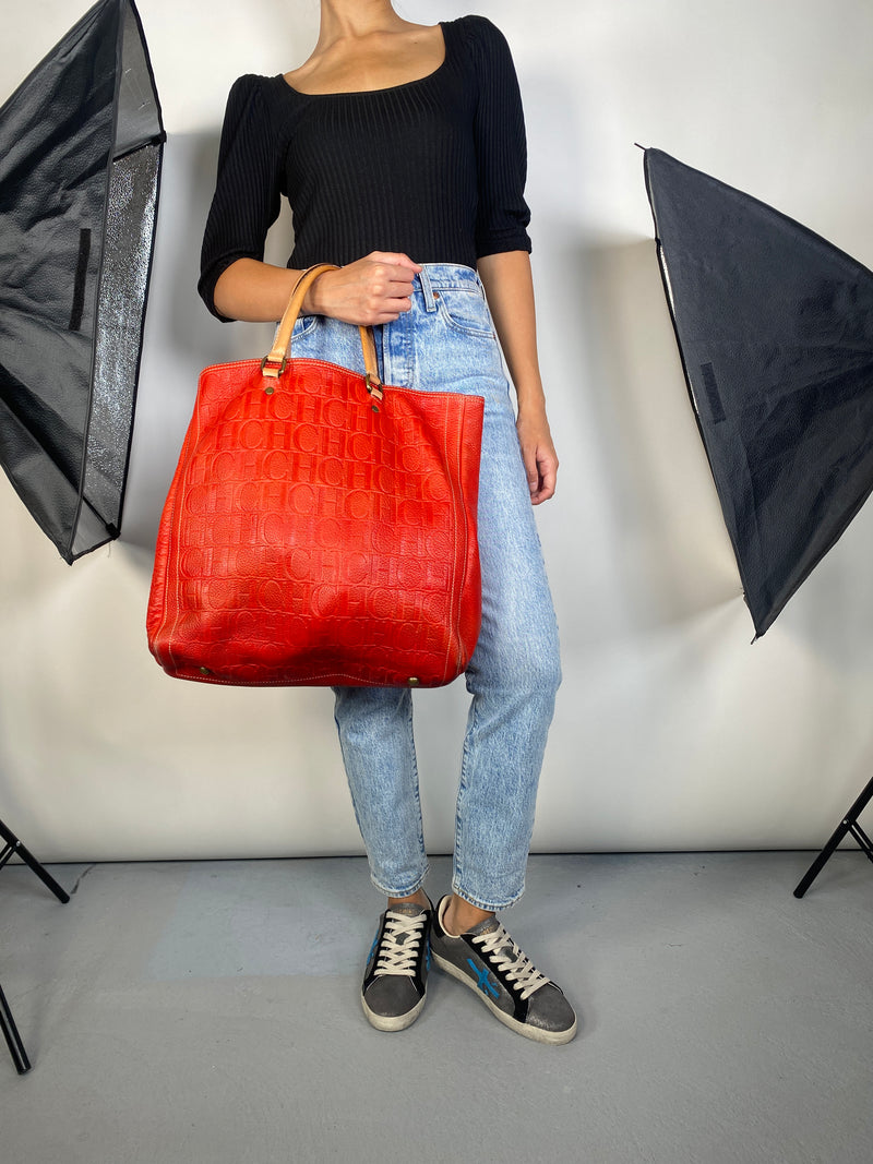 Bolsa De Mano Roja CH