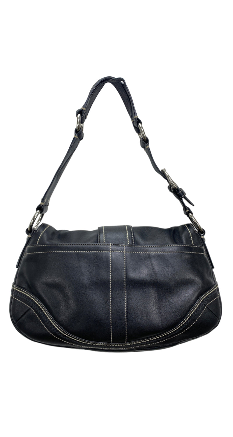 Bolso Negro Hebilla