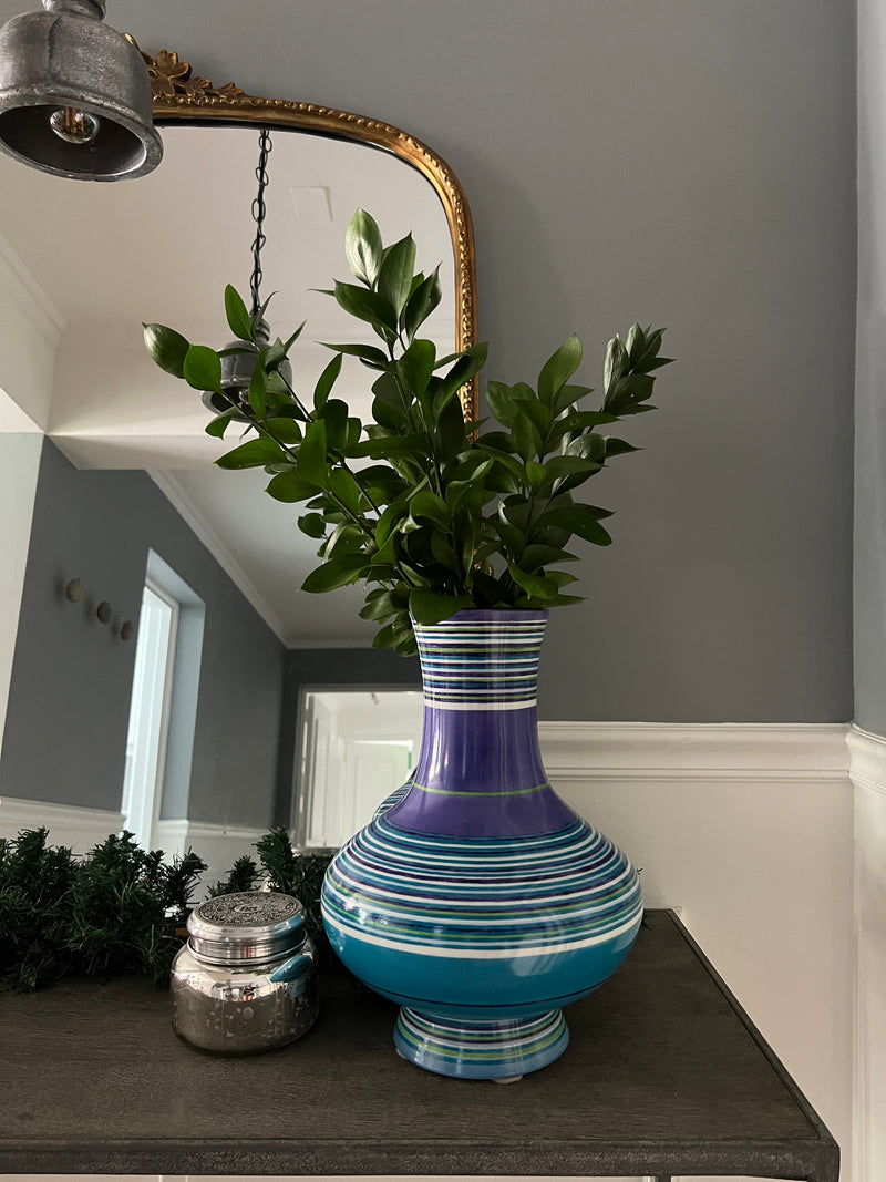 Florero Azul