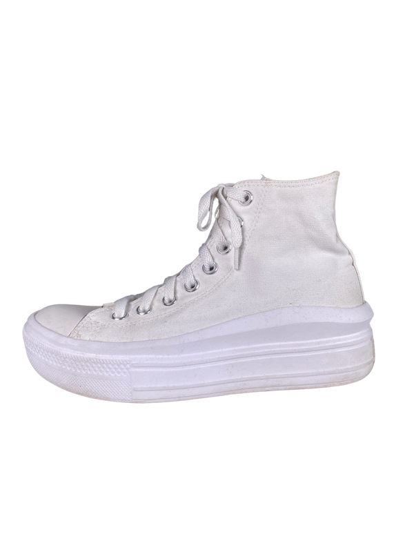 Converse Blanca Plataforma