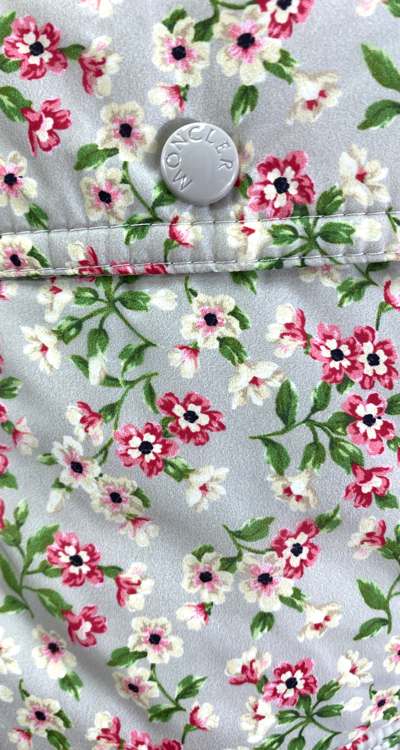 Parca Beige Flores