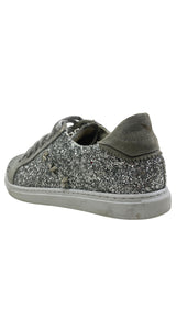Zapatillas Glitter Plateado