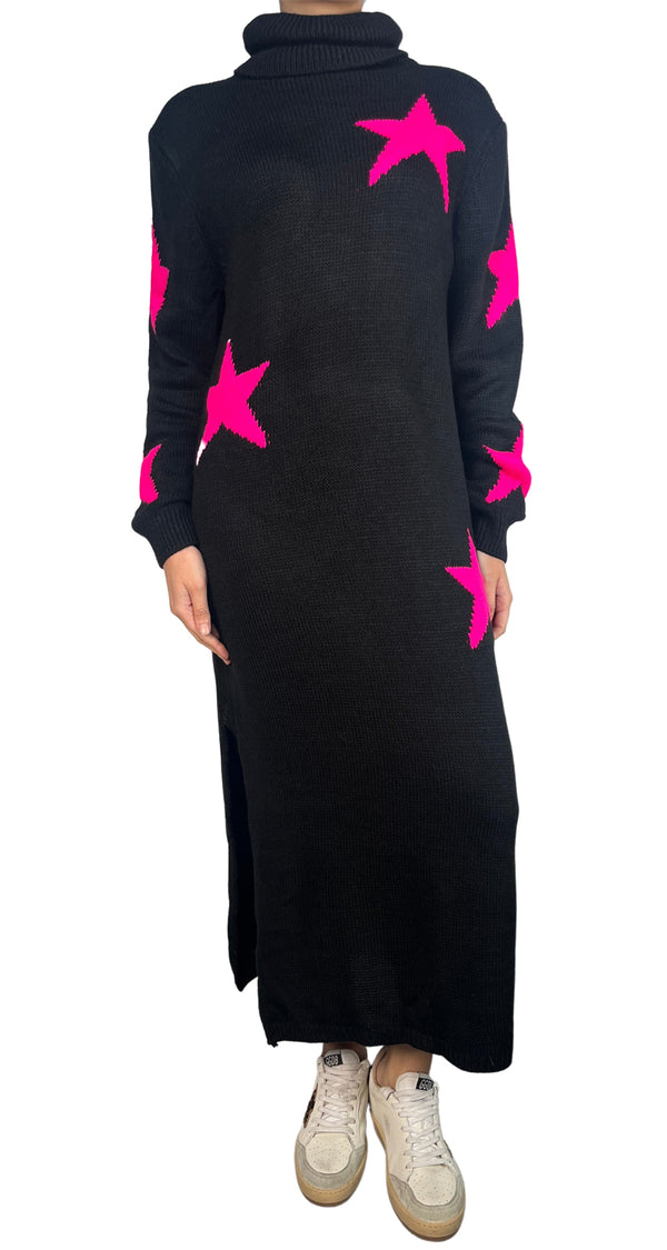 Vestido Sweater Stars