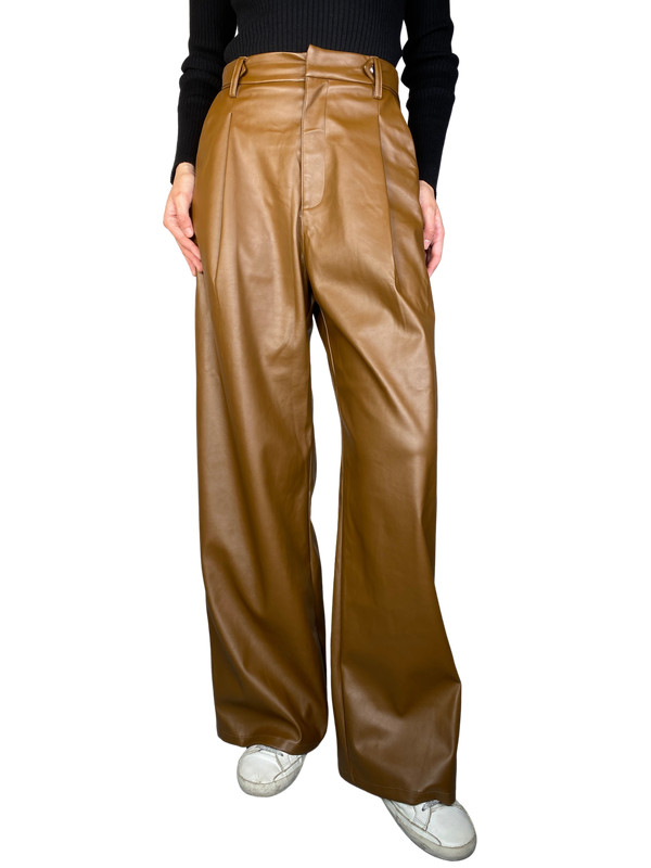 Pantalón Cuero Vegano