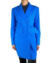 Chaqueta Larga Azul