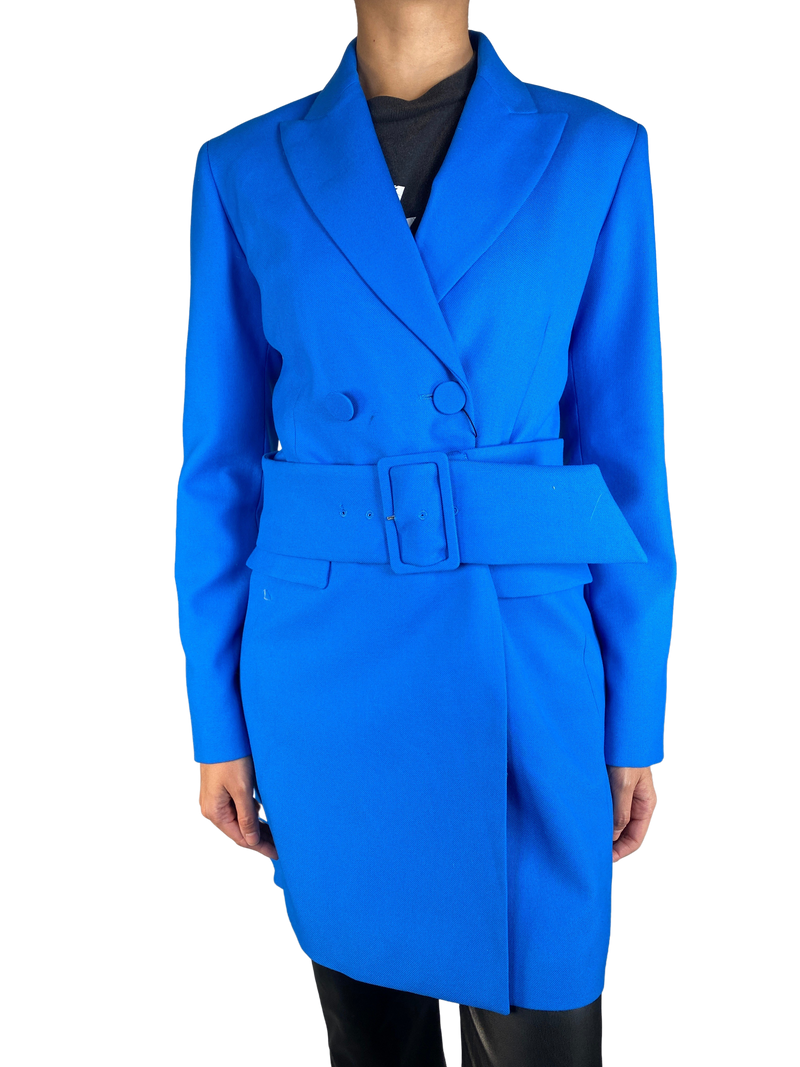 Chaqueta Larga Azul