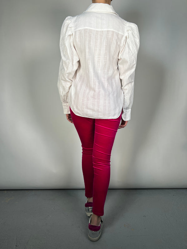 Blusa Mangas Globo