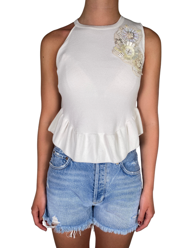 Blusa Tejida Mostacillas