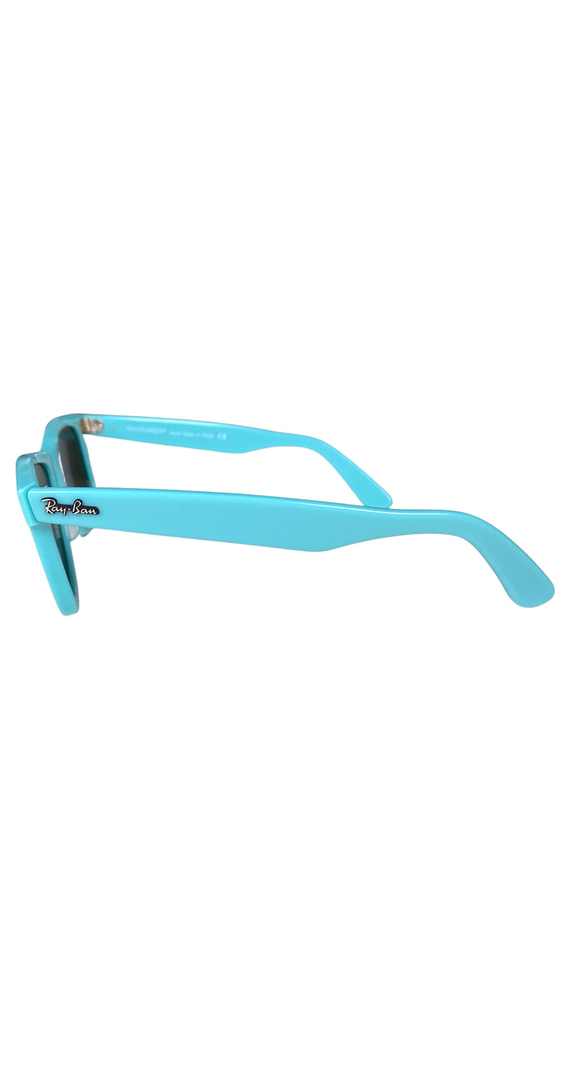 Anteojos Wayfarer Turquesa