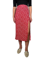 Falda Midi Cut Out