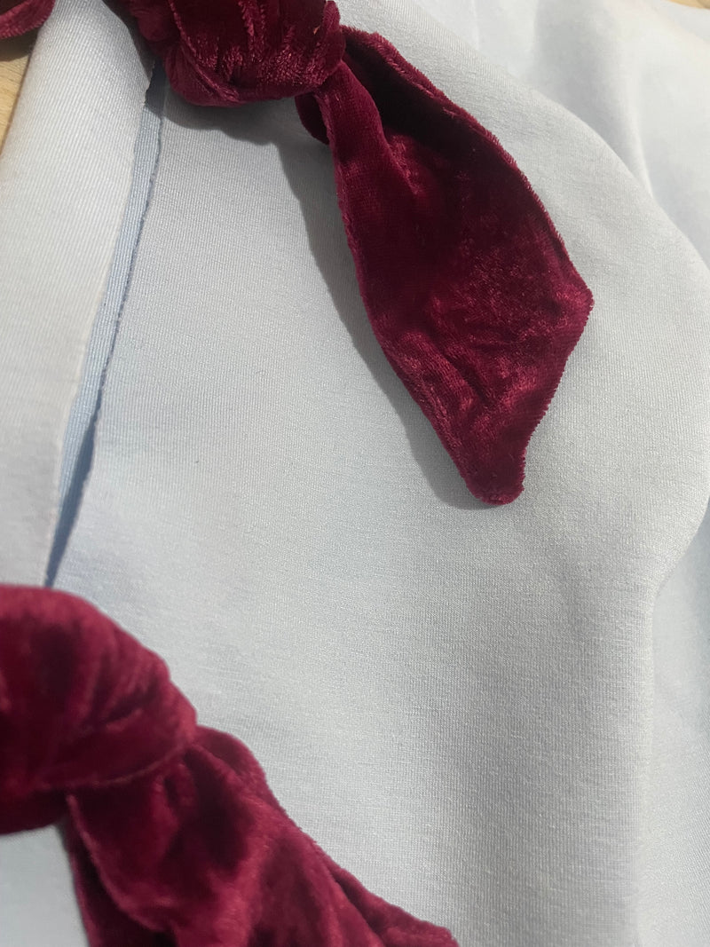 Polera Celeste