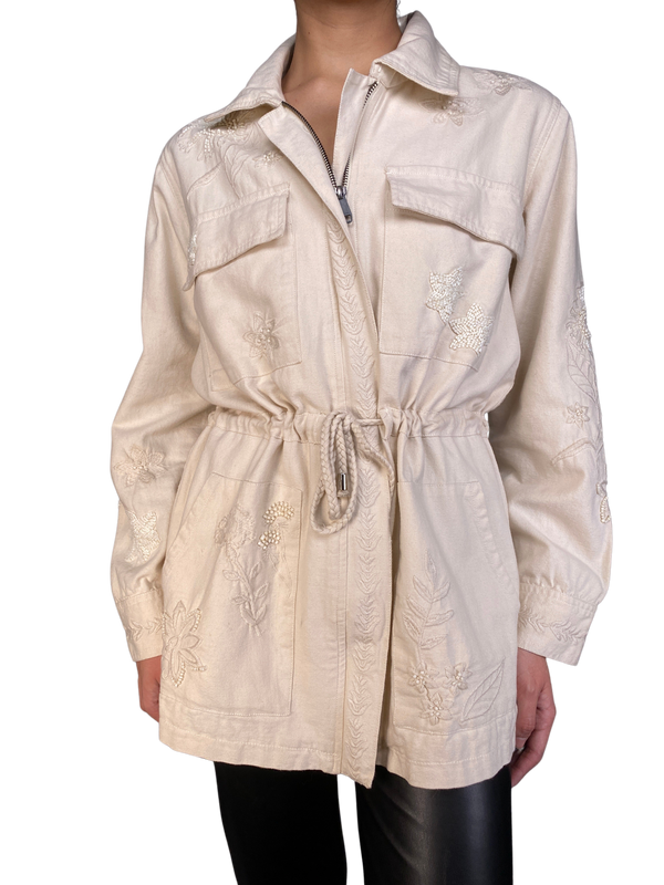 Chaqueta Army Ivory