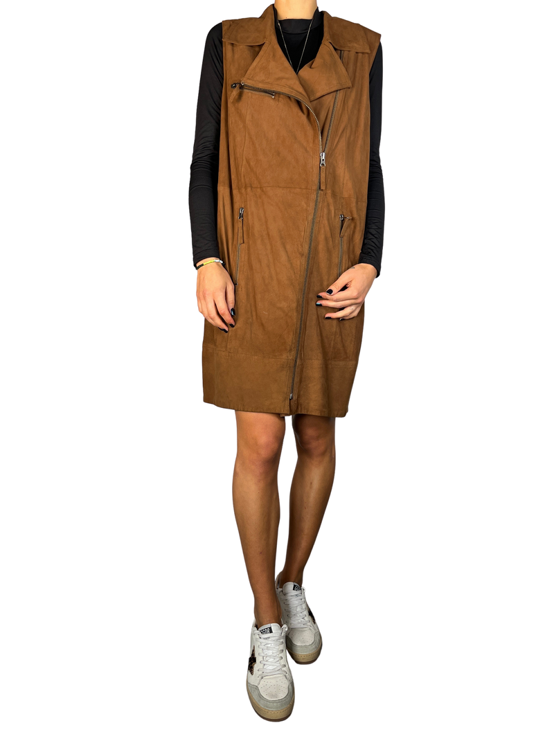 Chaqueta O Vestido De Cuero