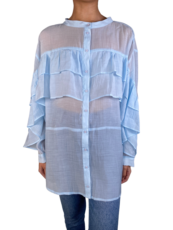 Blusa Traslucida Vuelos