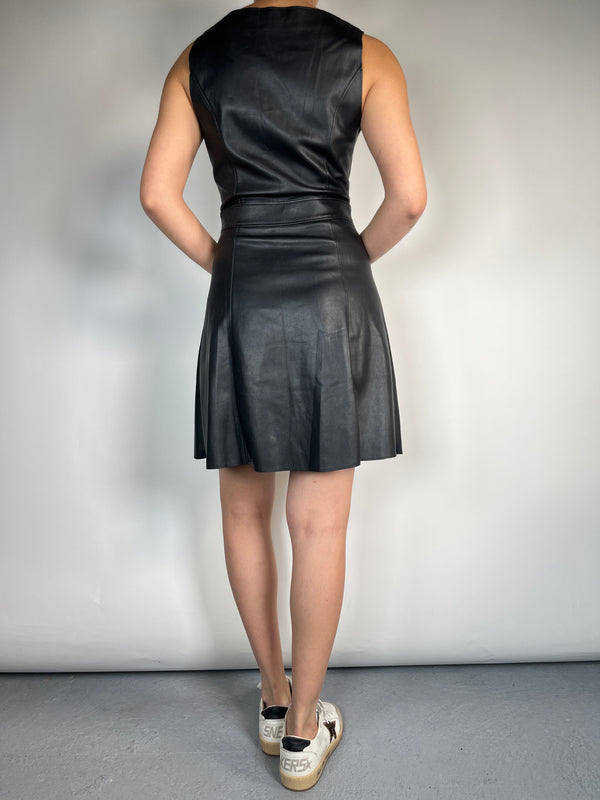 Vestido Cuero Vegano