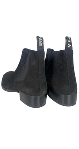Botines Cuero Negro