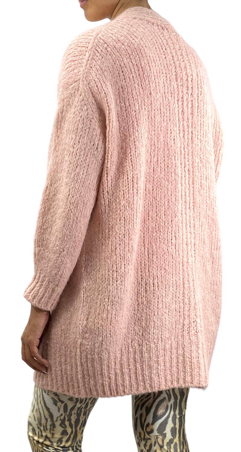 Cárdigan Rosado