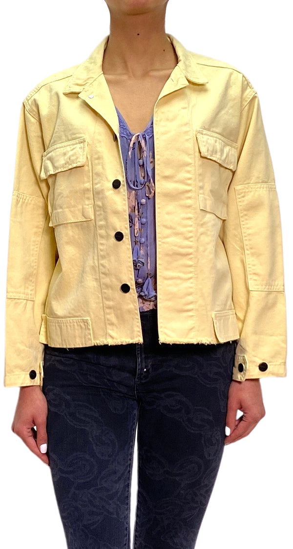 Chaqueta Denim Amarilla