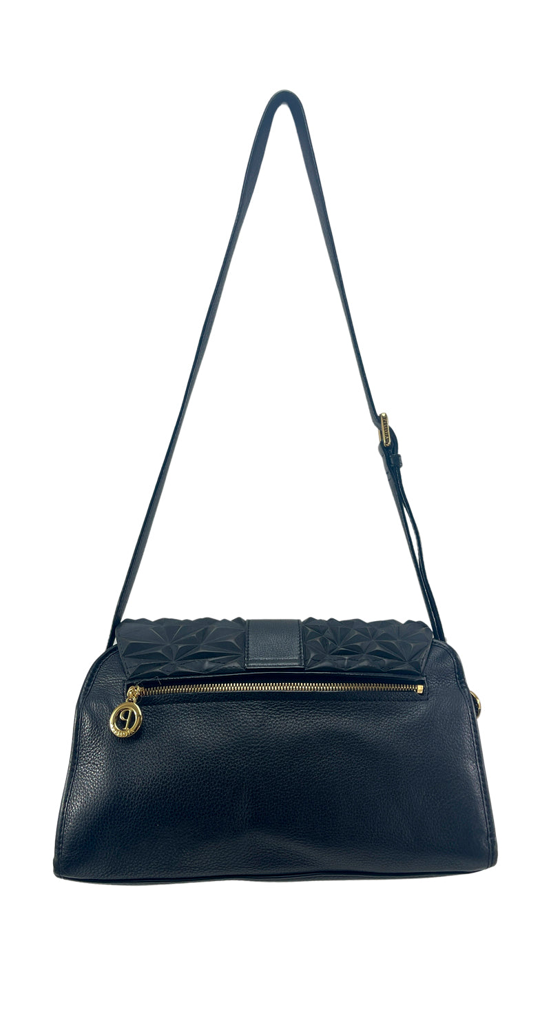 Cartera Relieve Negra