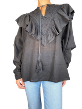 Blusa con vuelos