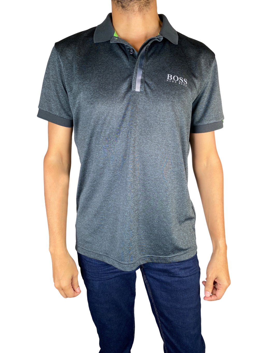 Polera Modern Fit Gris HUGO BOSS Market People