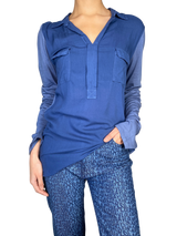 Blusa Bolsillos