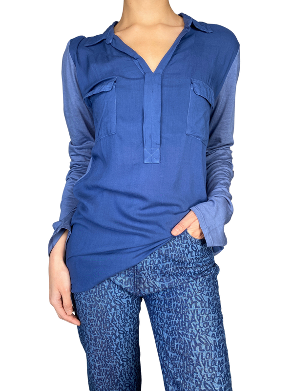 Blusa Bolsillos