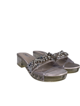 Sandalias Aplicaciones Brillantes