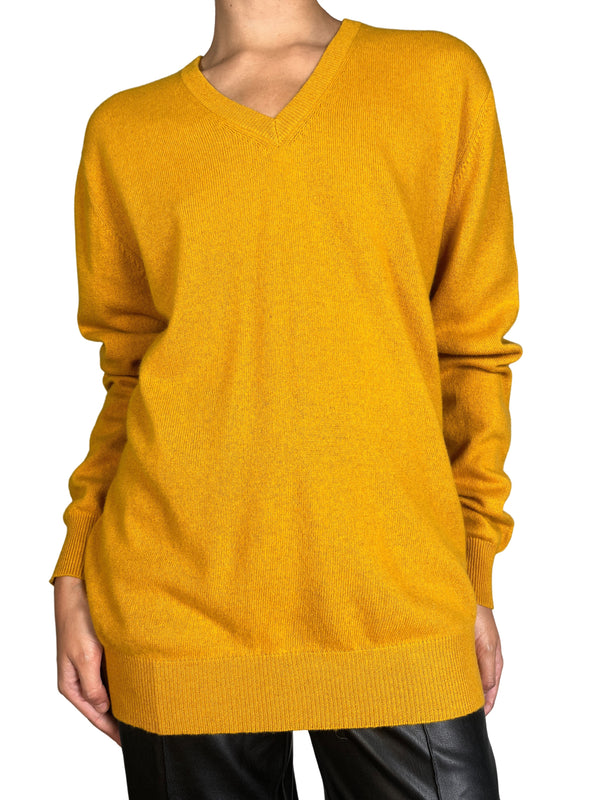 Sweater Cashmere Mostaza