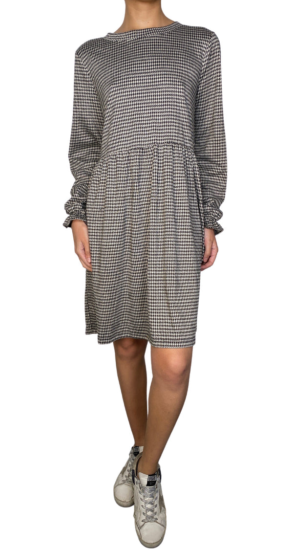 Vestido Houndstooth