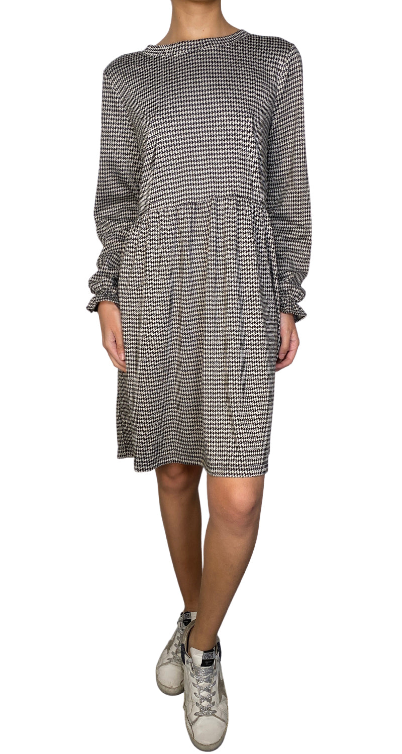 Vestido Houndstooth