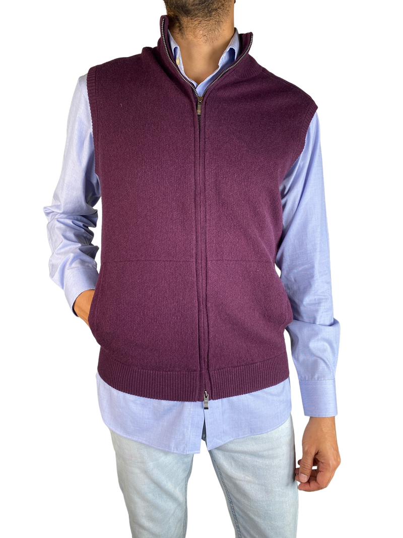 Chaleco Sin Mangas de Cashmere