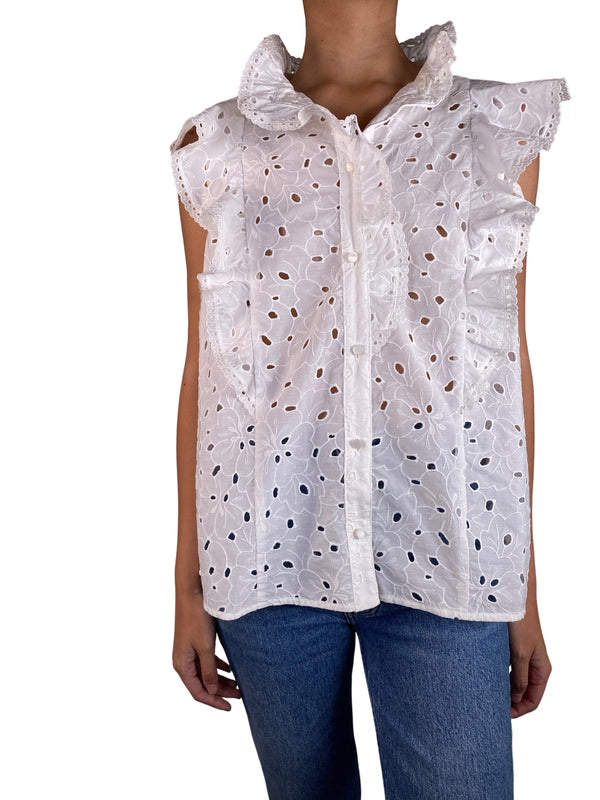 Blusa Broderie