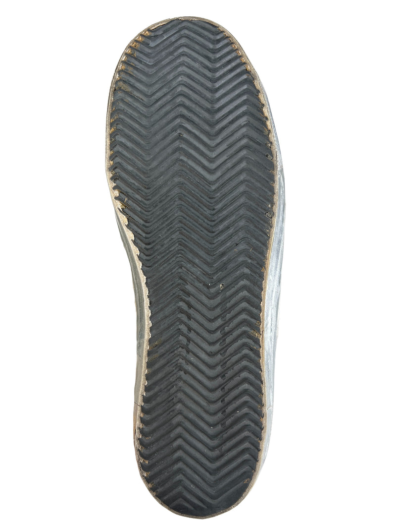 Zapatillas Slide Militar Cuero
