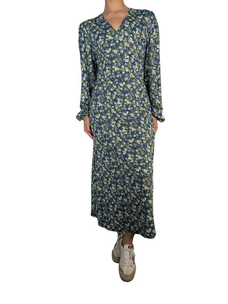 Vestido Wrap Flores