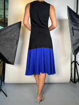 Vestido Midi Vuelos Azules