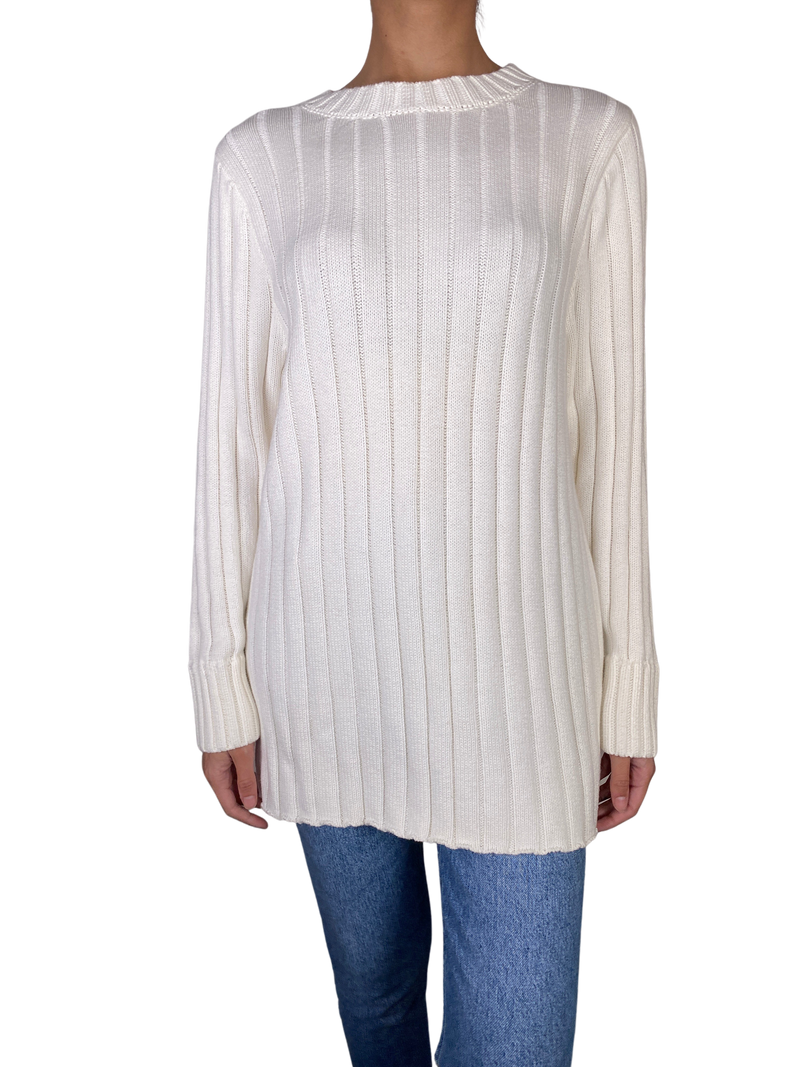 Sweater Tejido Blanco